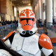 Star Wars cosplay is always popular.